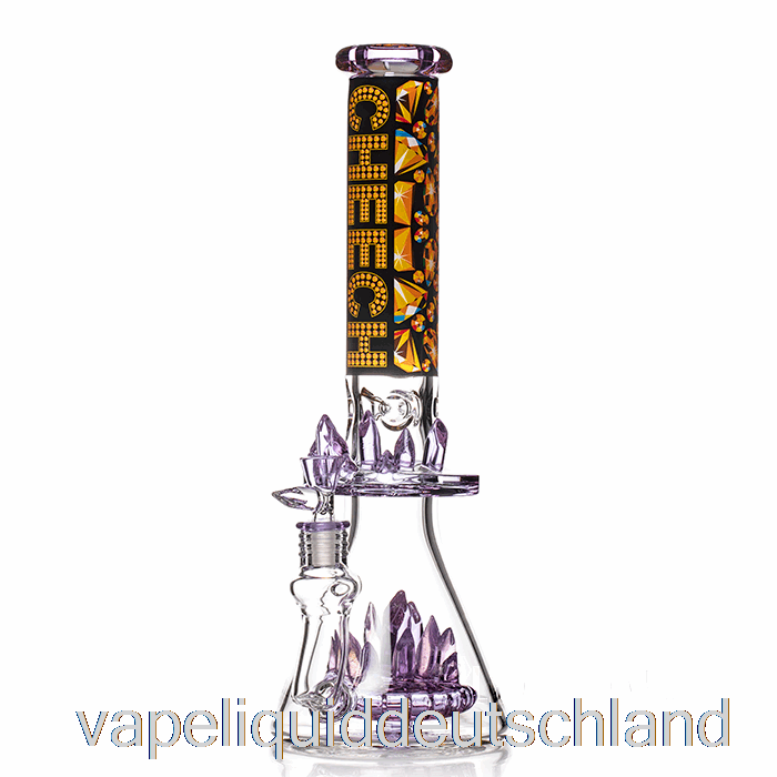 Cheech Glass Weiß Einfach, Dass Wir Bling Bling Bong Purple Vape Liquid Leuchten